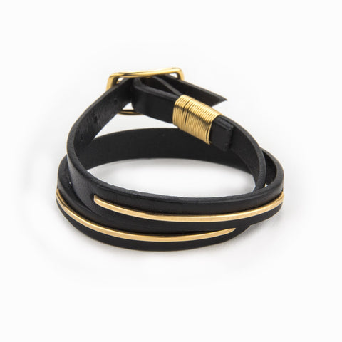 Fawkes Leather Bracelet