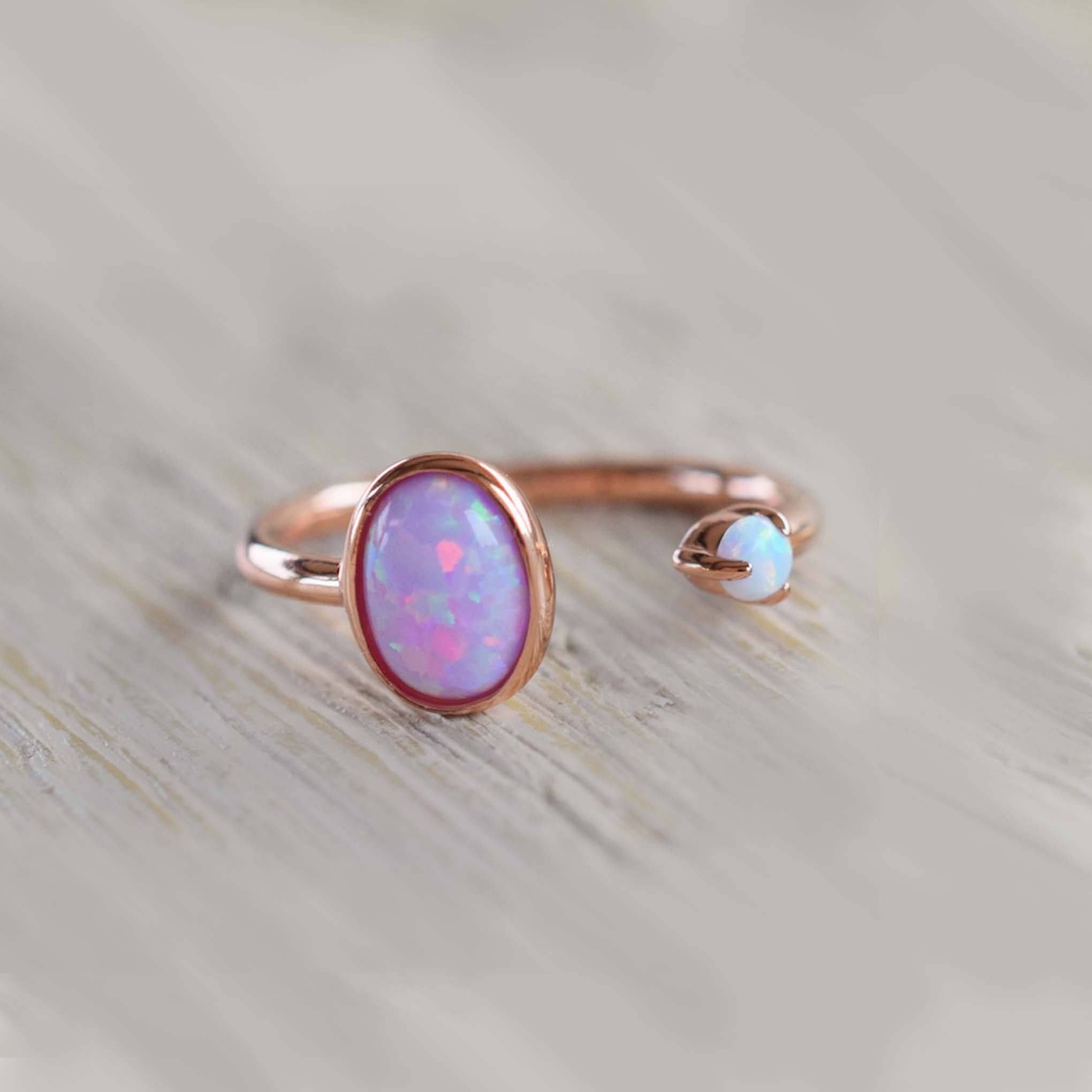 Rose Gold Cotton Candy Dual Band