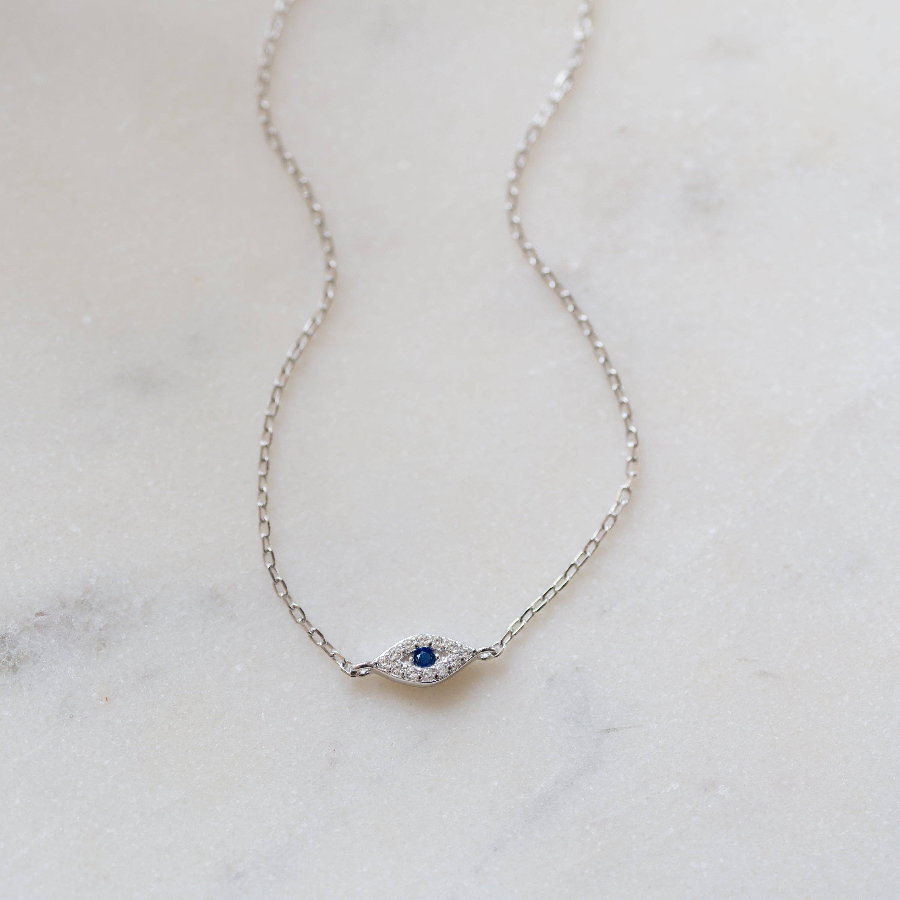 Tiny Evil Eye Bracelet