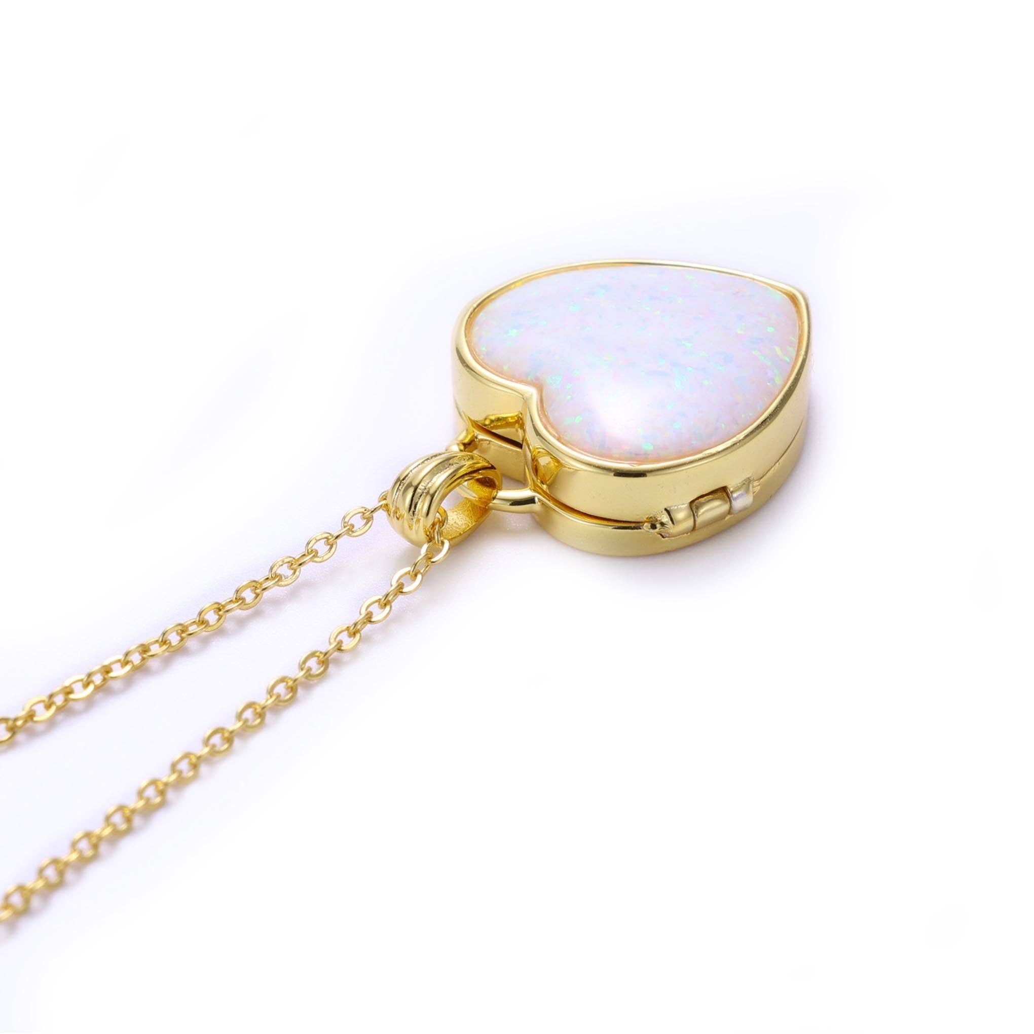 Heart Of Opal Mia Locket