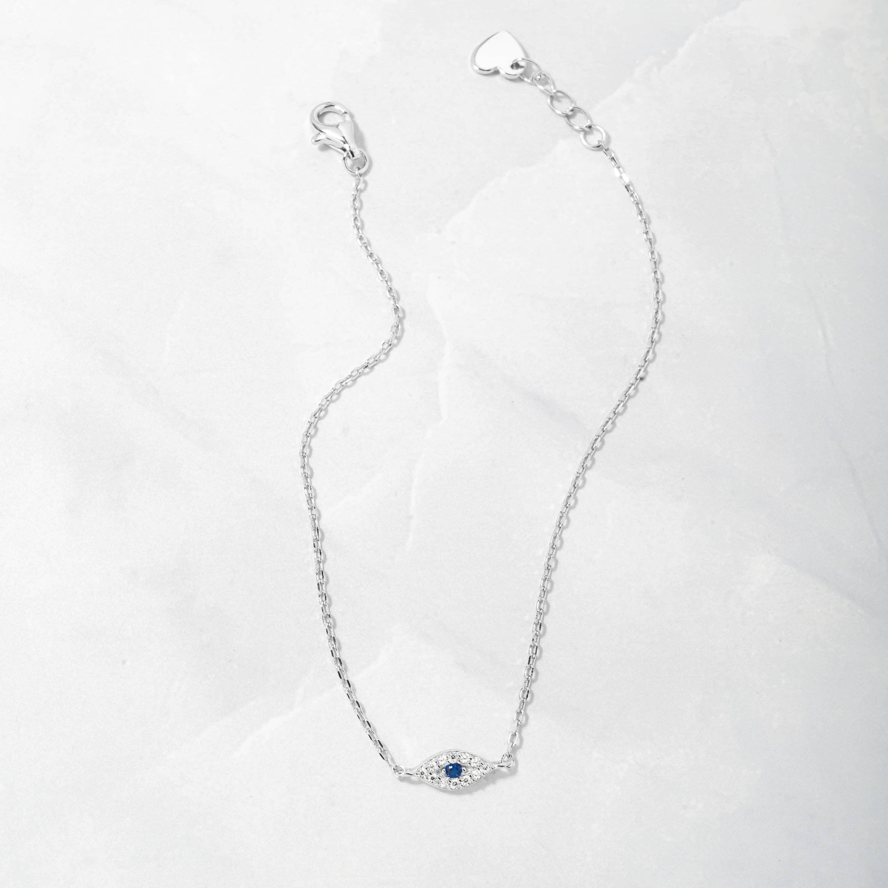 Tiny Evil Eye Bracelet