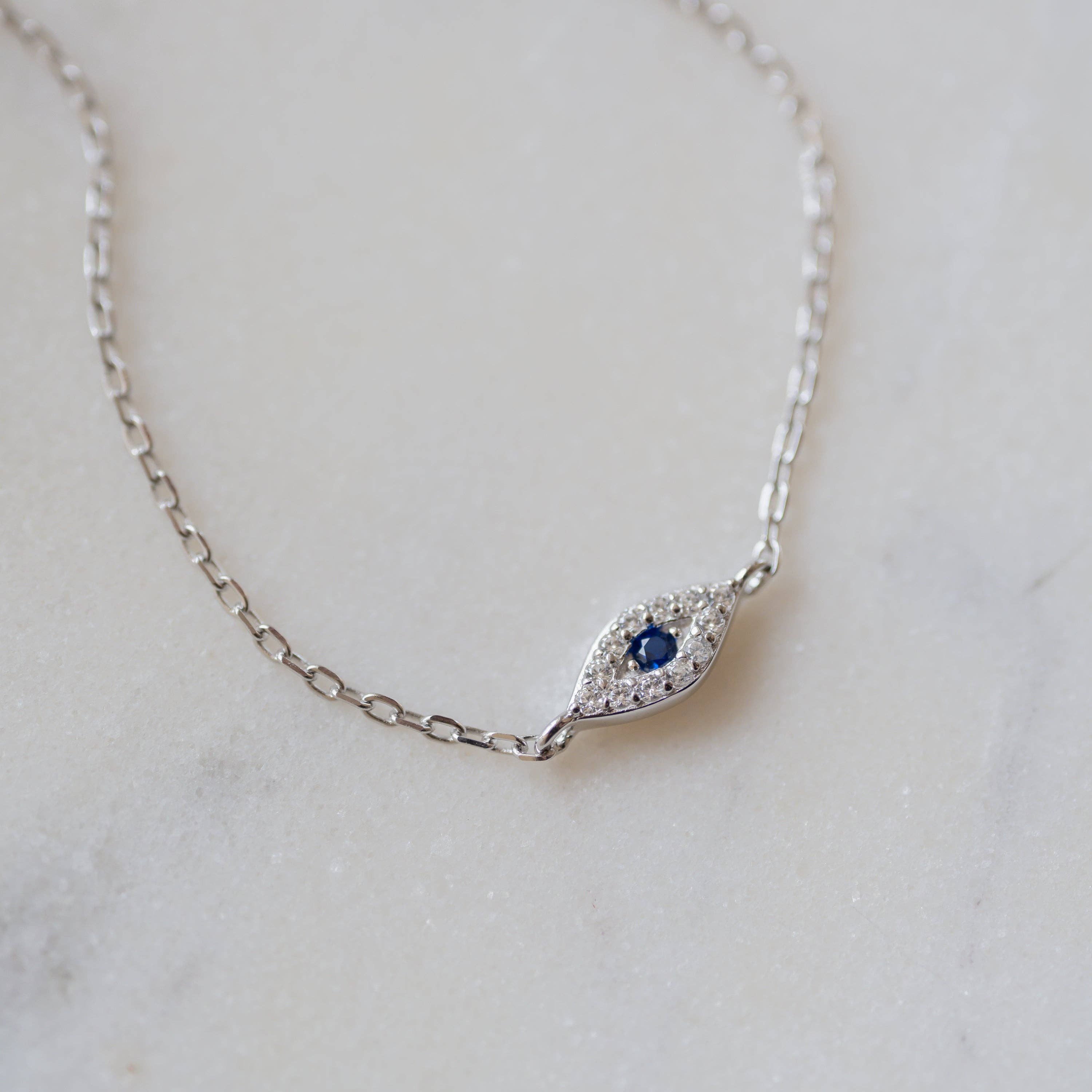 Tiny Evil Eye Bracelet
