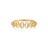 ANASTASIA | Diamond Paper Clip Stackable Ring