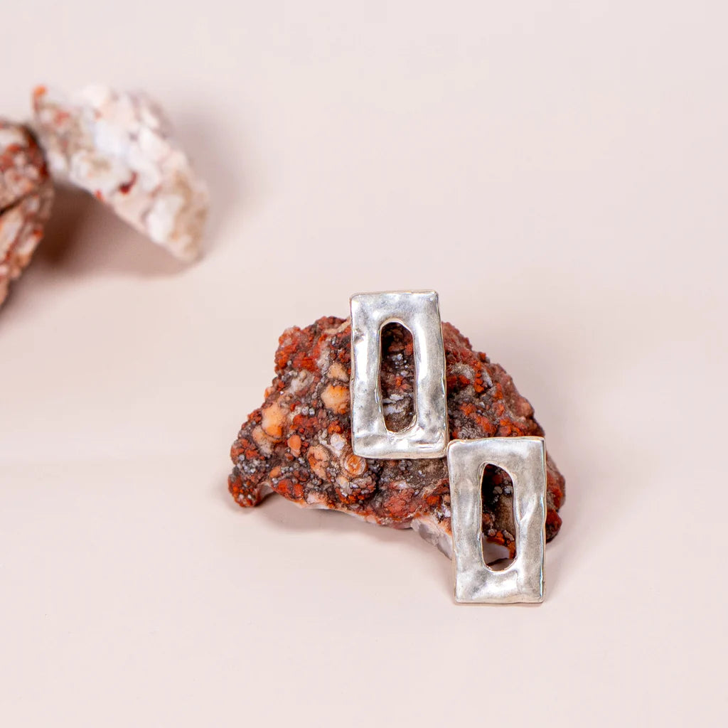 Perfectly Imperfect Rectangle Studs