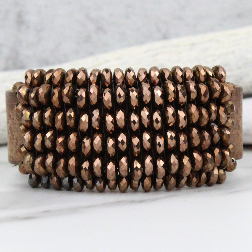 Copper Hematite Bracelet