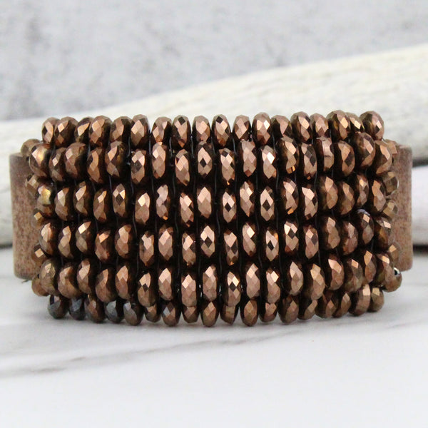 Copper Hematite Bracelet