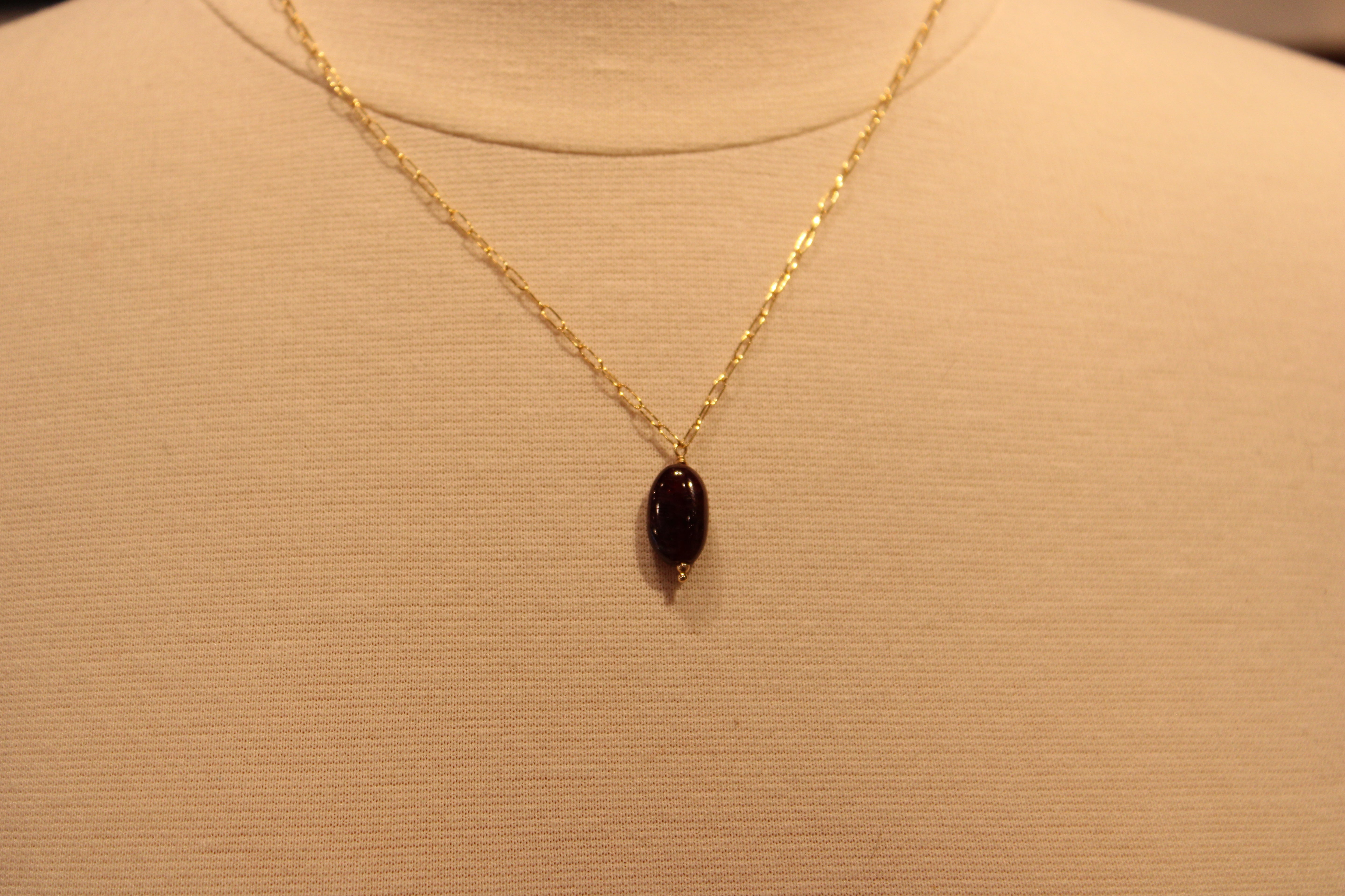 Garnet Single Stone