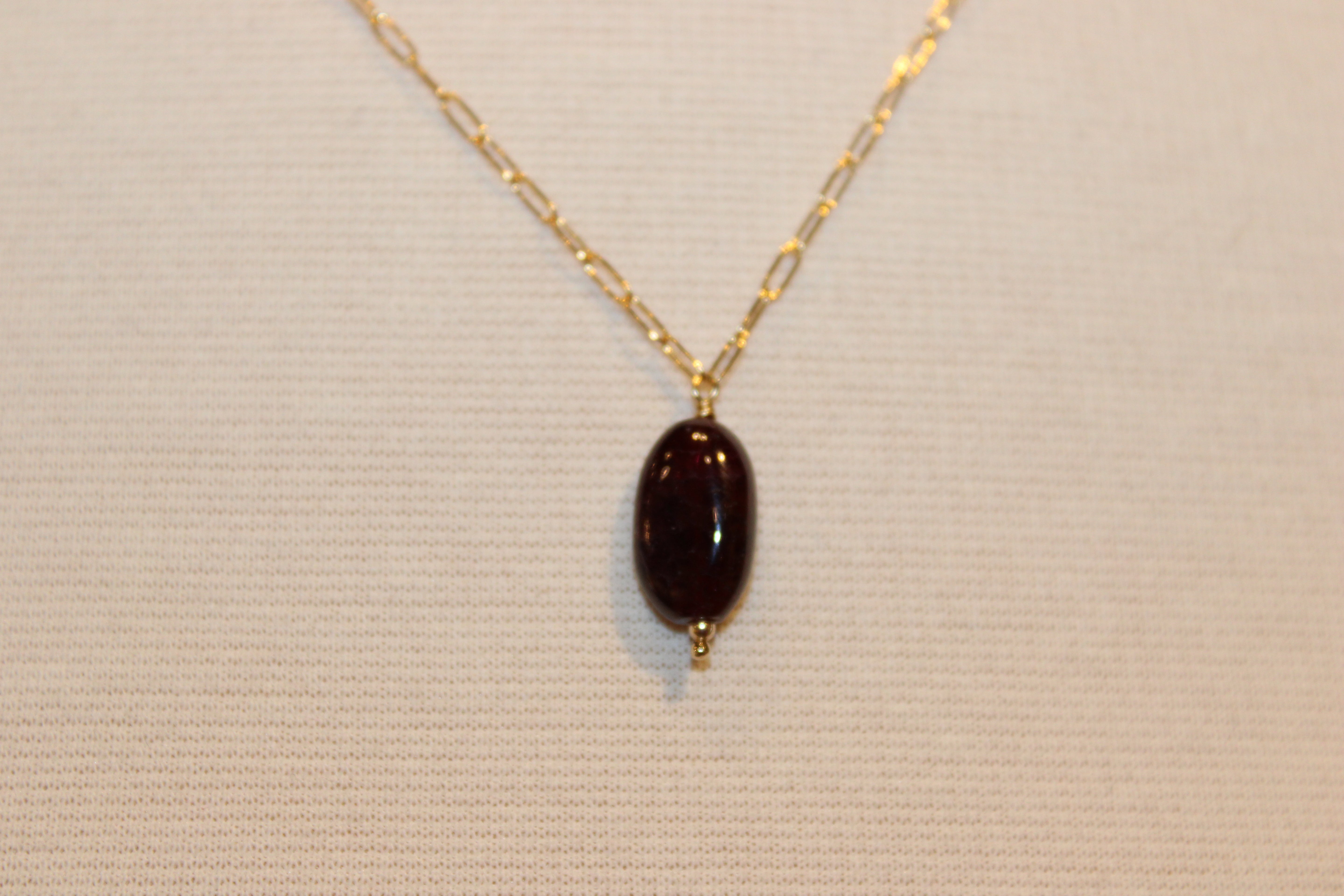 Garnet Single Stone