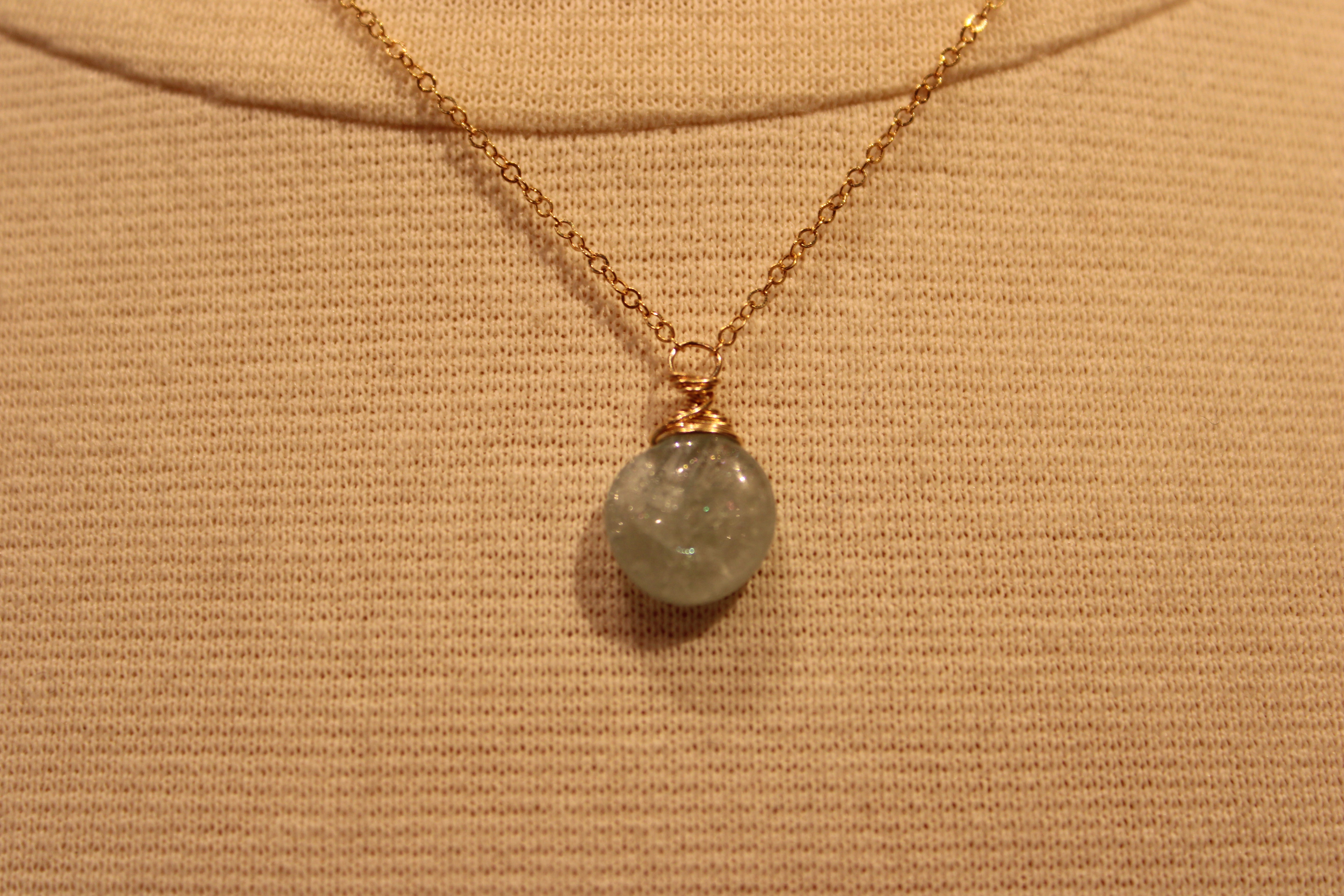Single Stone Aquamarine