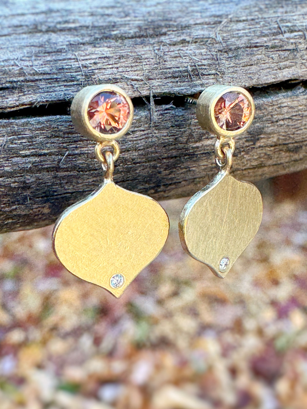 Sapphire Aspen Earrings