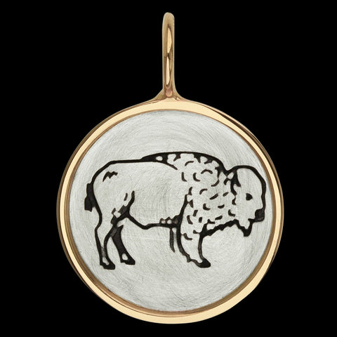 Bison Pendant Necklace