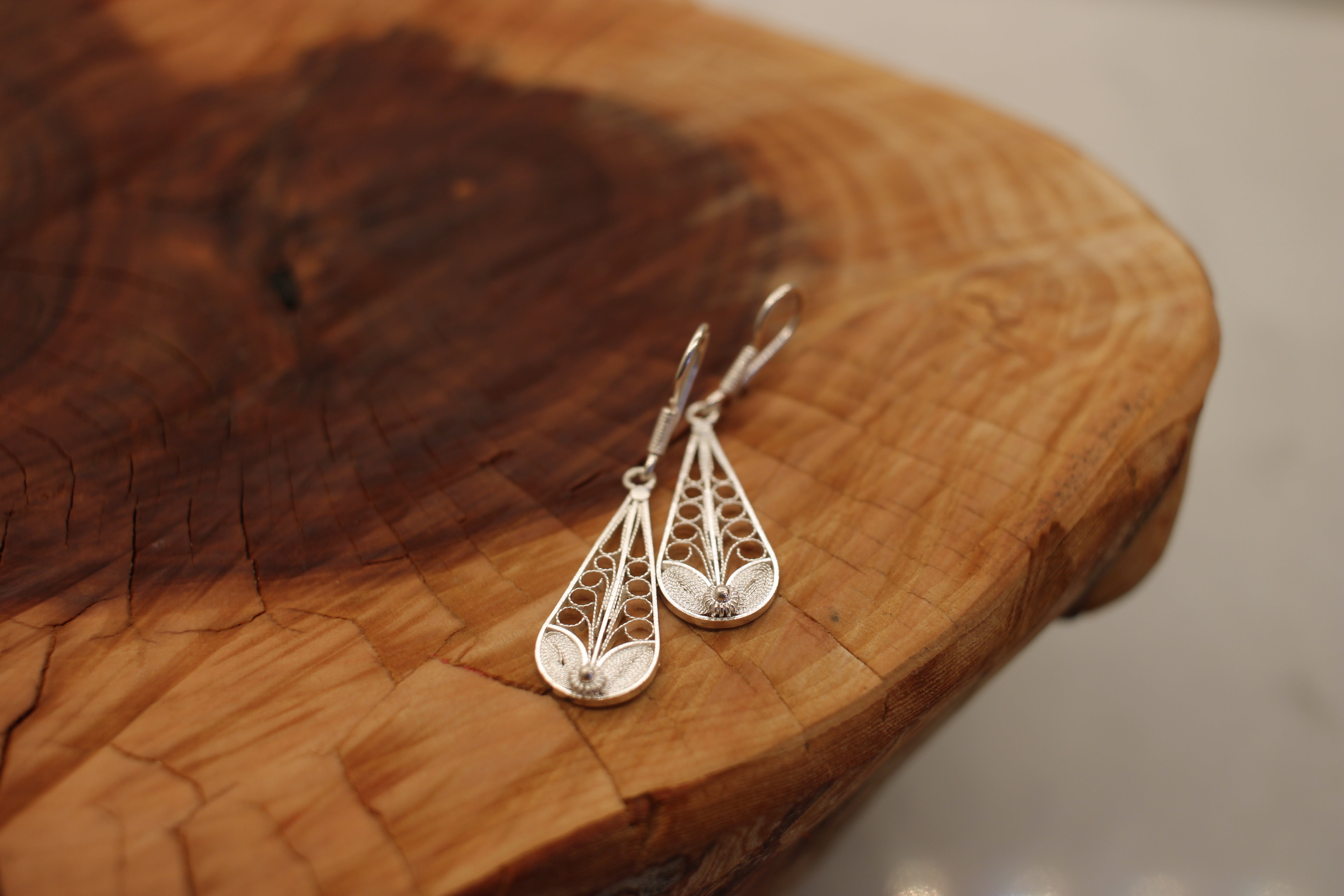 Filigree Orante Dangle