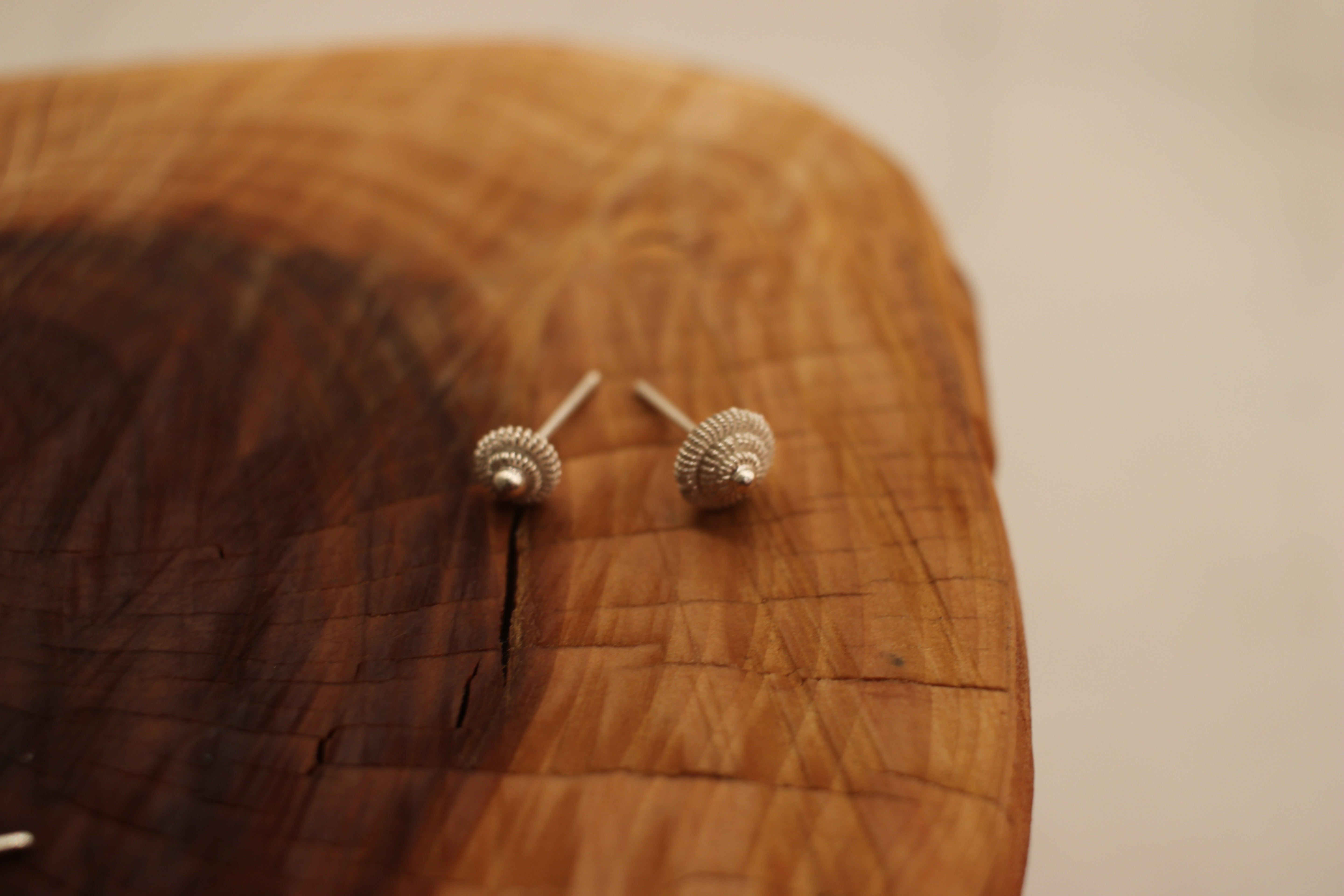 Filigree Concentric Circle Studs
