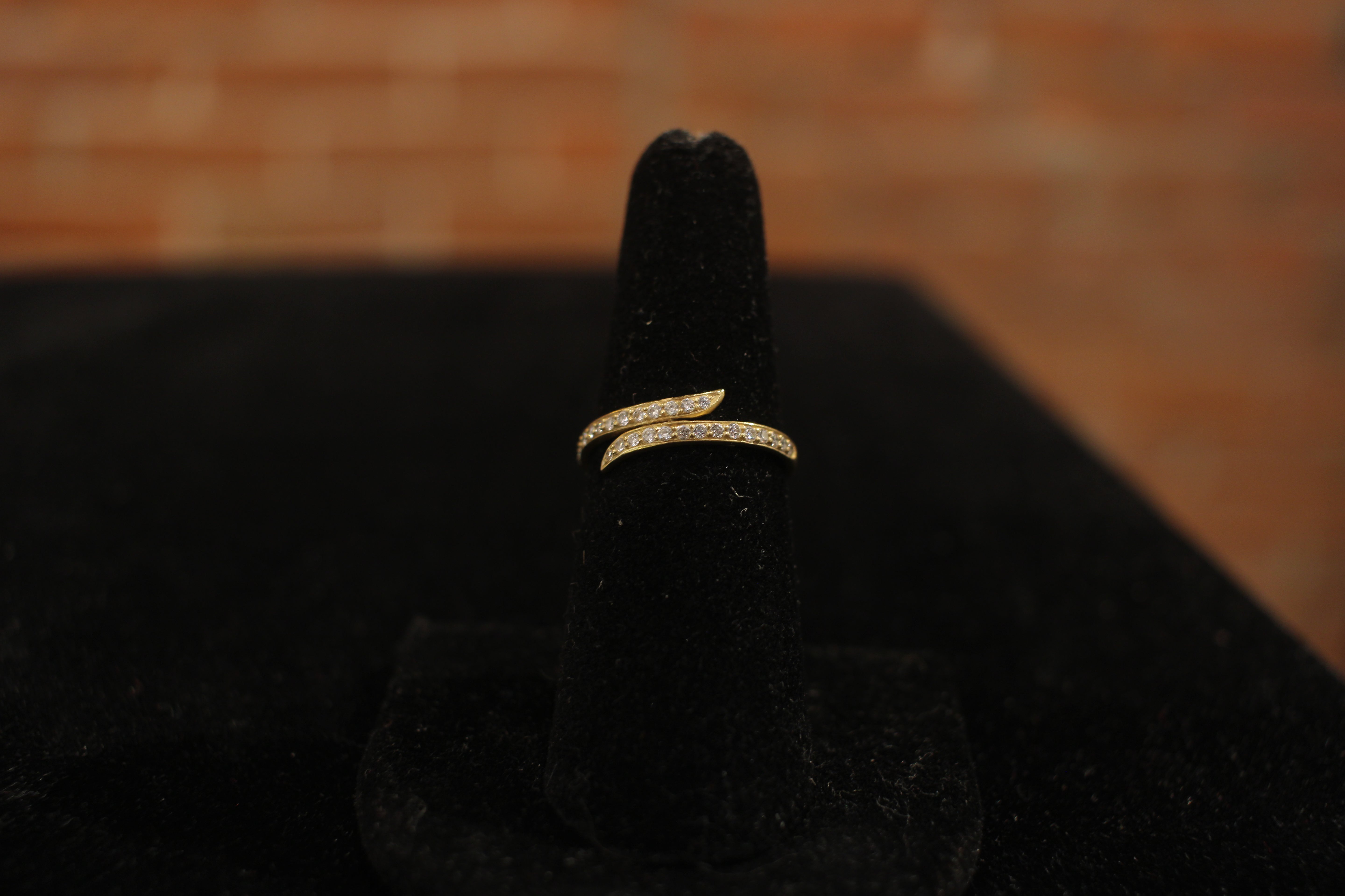 Vine Bypass Ring Size 7.25
