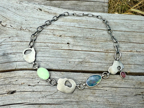 Recycled Sterling Silver Necklace