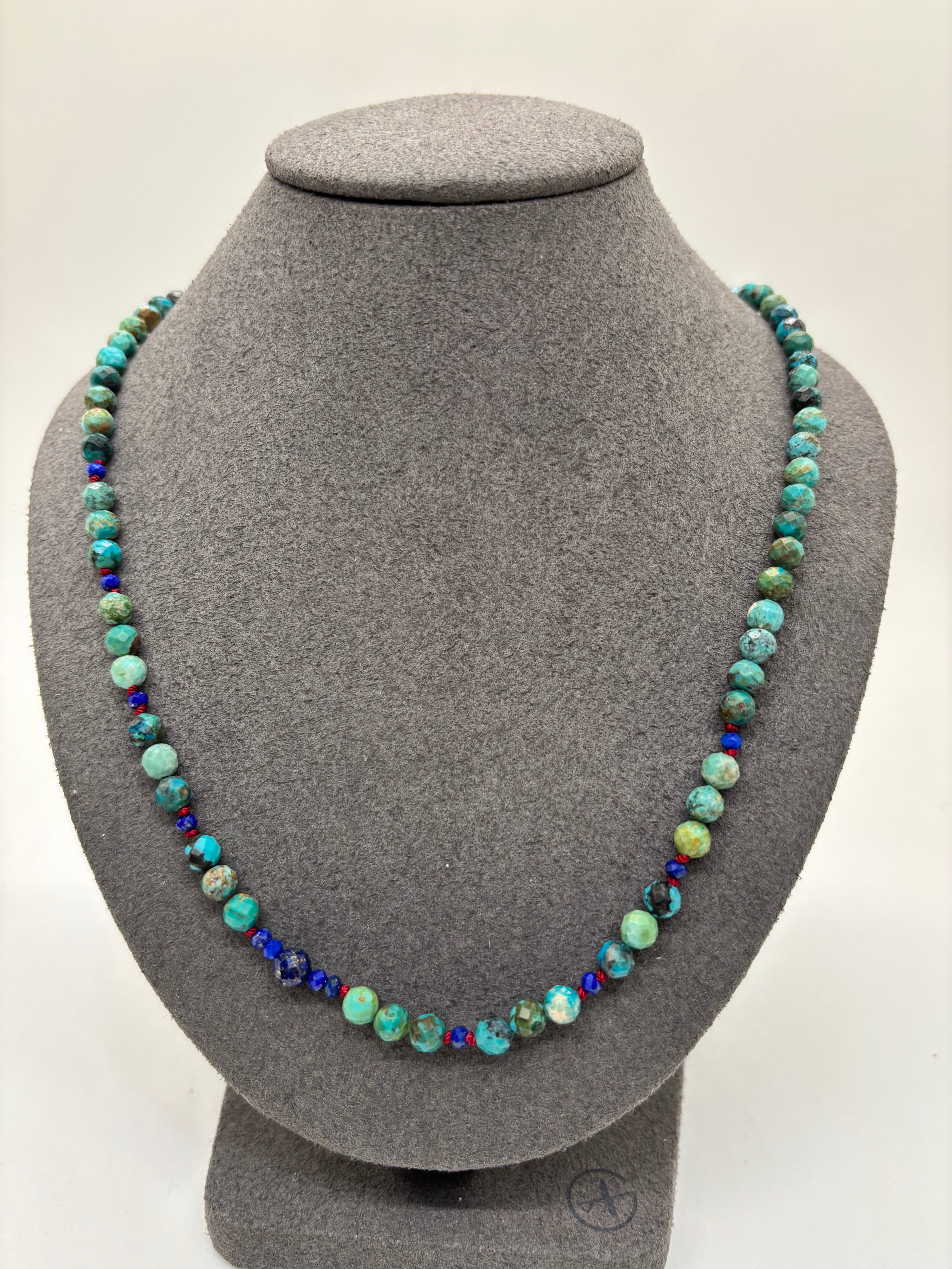 Turquoise & Lapis Necklace