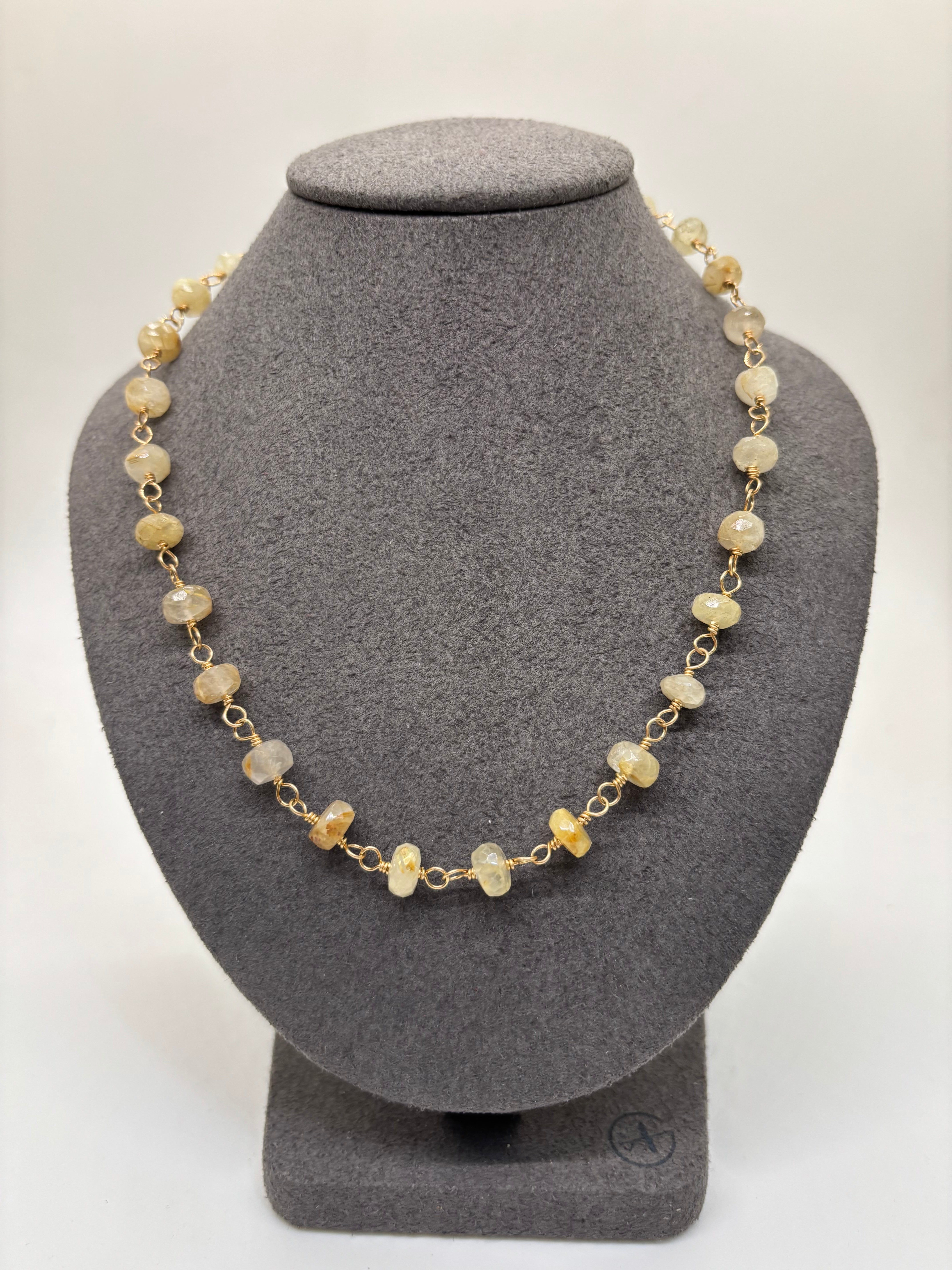 Rutilated Quartz Necklace