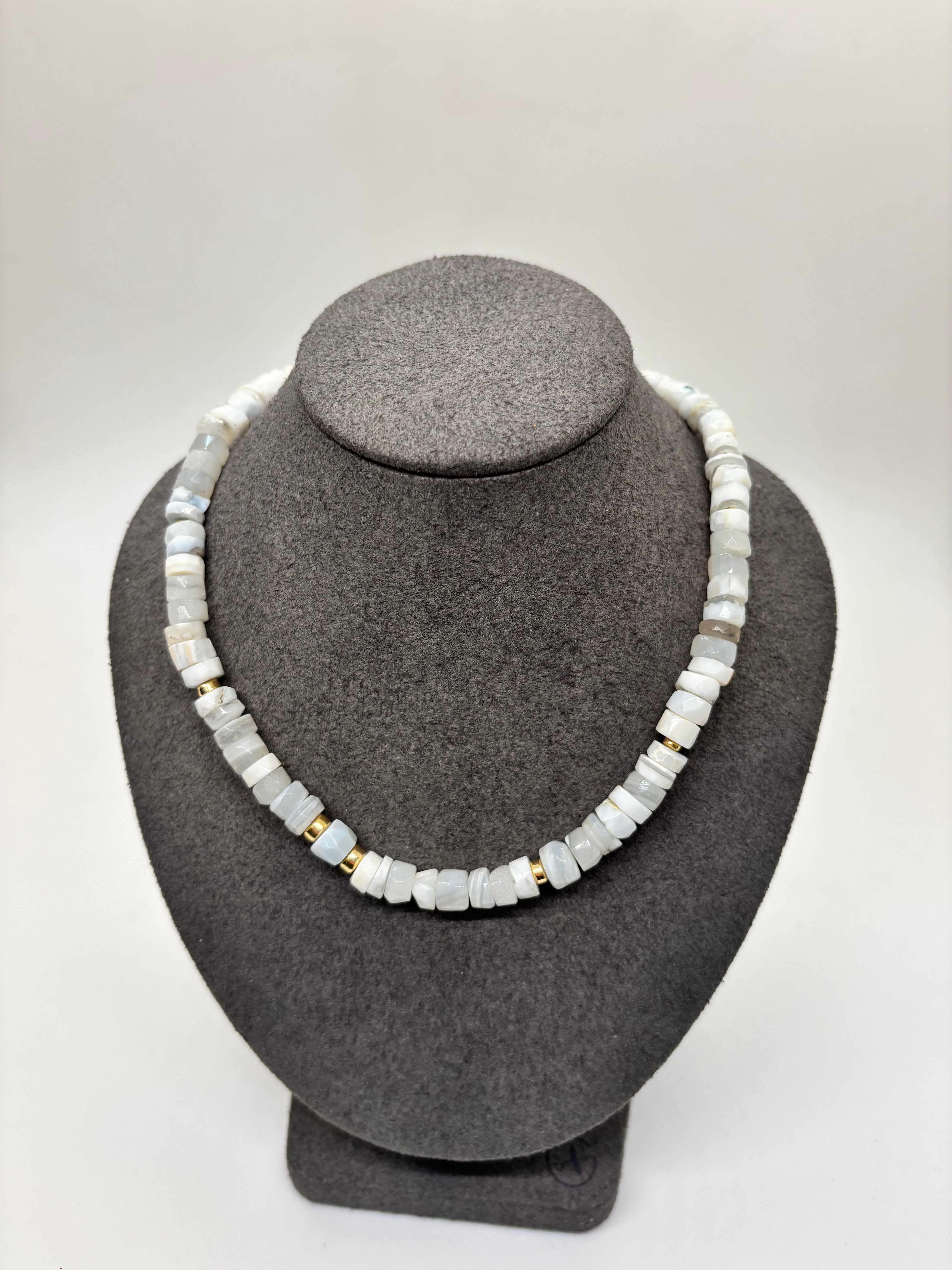 Blue Opal Necklace
