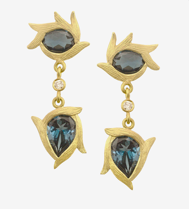 Lemongrass Double Drop Earrings