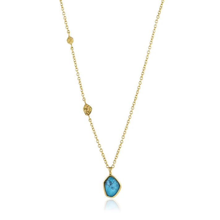 Zoom Turquoise Pendant Necklace