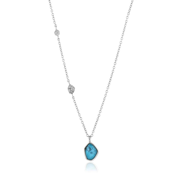 Zoom Turquoise Pendant Necklace