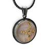 Mother of Pearl with Gold Bubbles Necklace