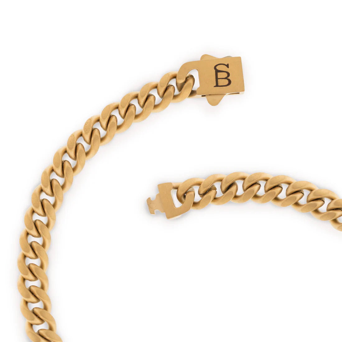 Svelte Stephen 5mm Chain Bracelet Gold
