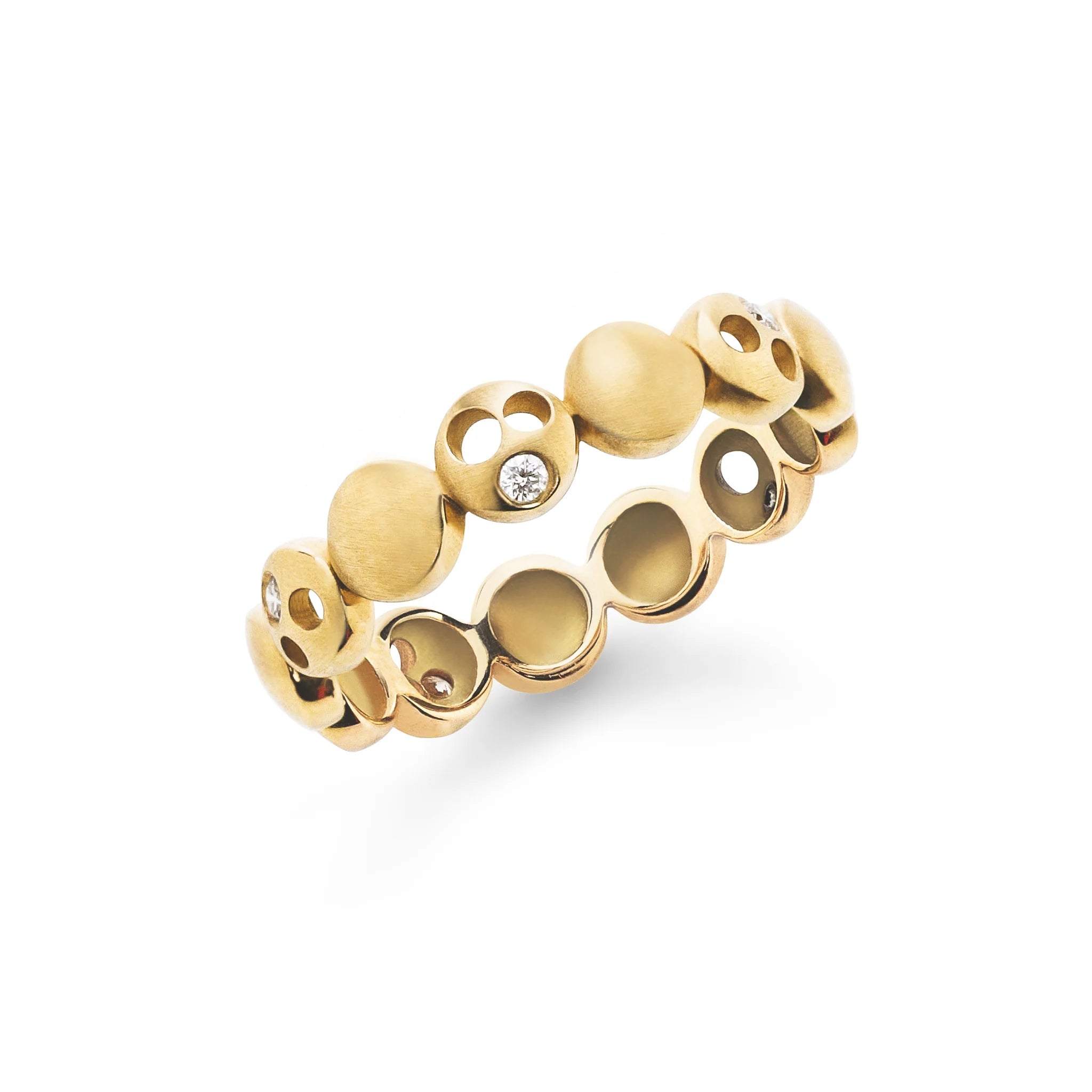 Sun, Moon & Stars Matte & Oculus Coin Band