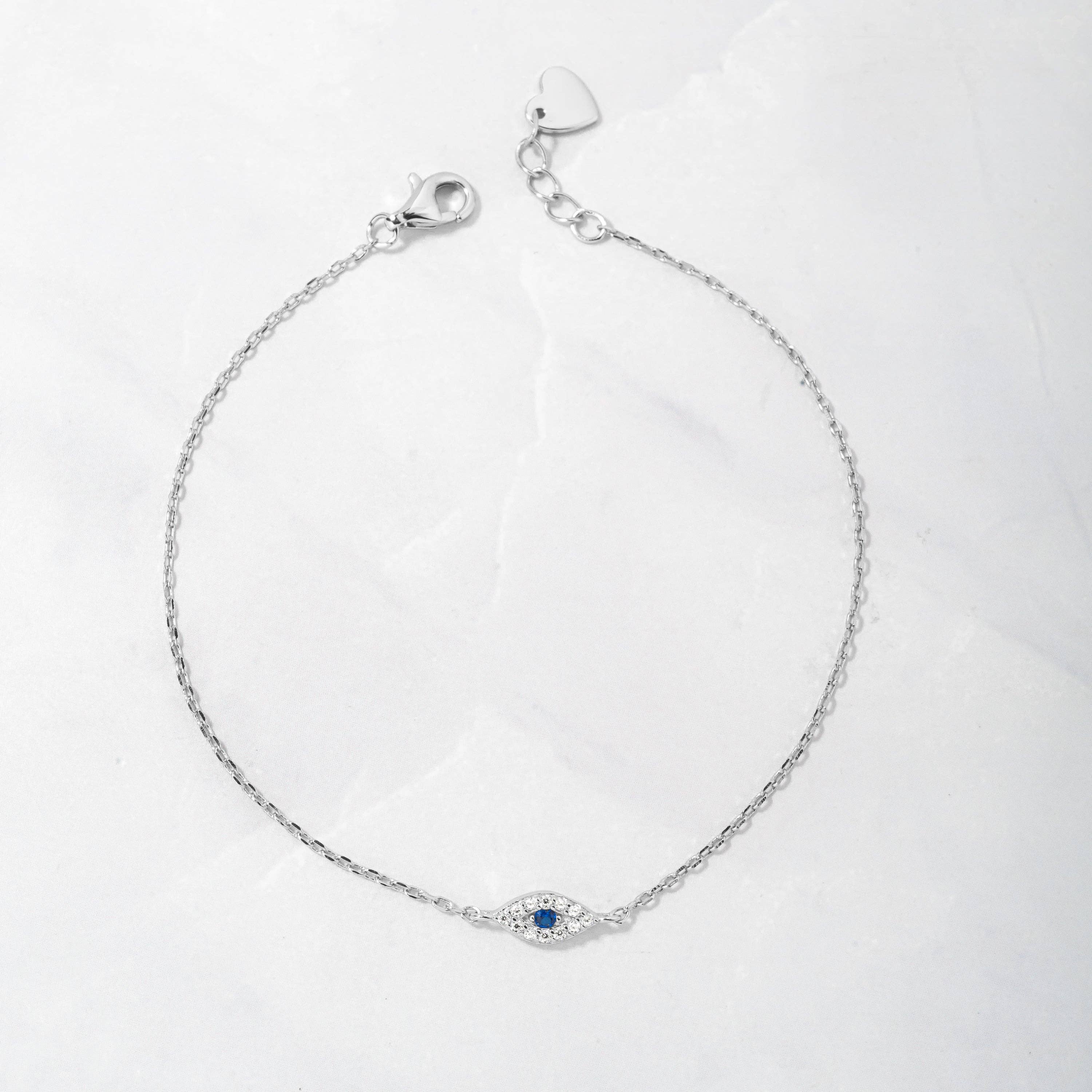 Tiny Evil Eye Bracelet