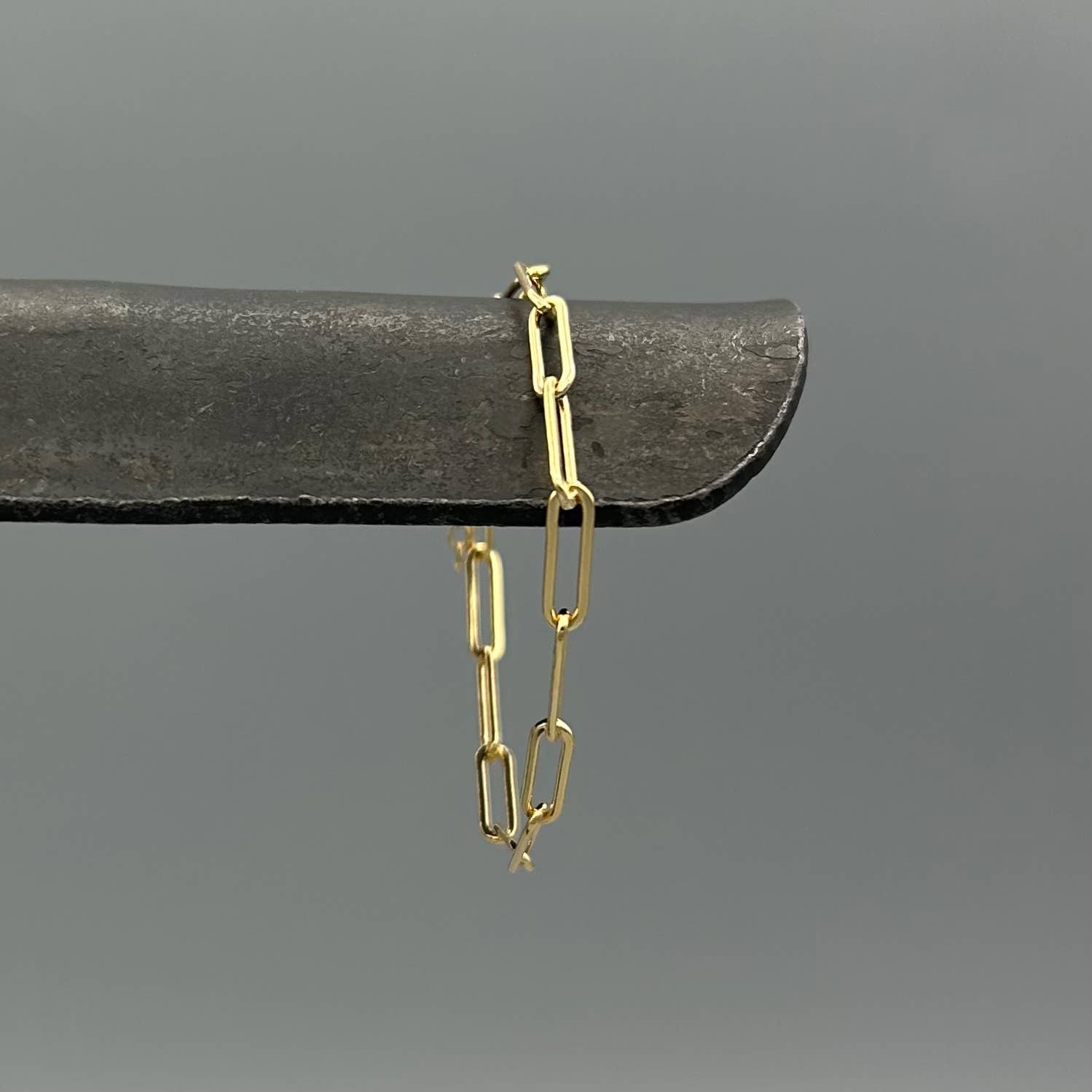Long Paperclip Bracelet