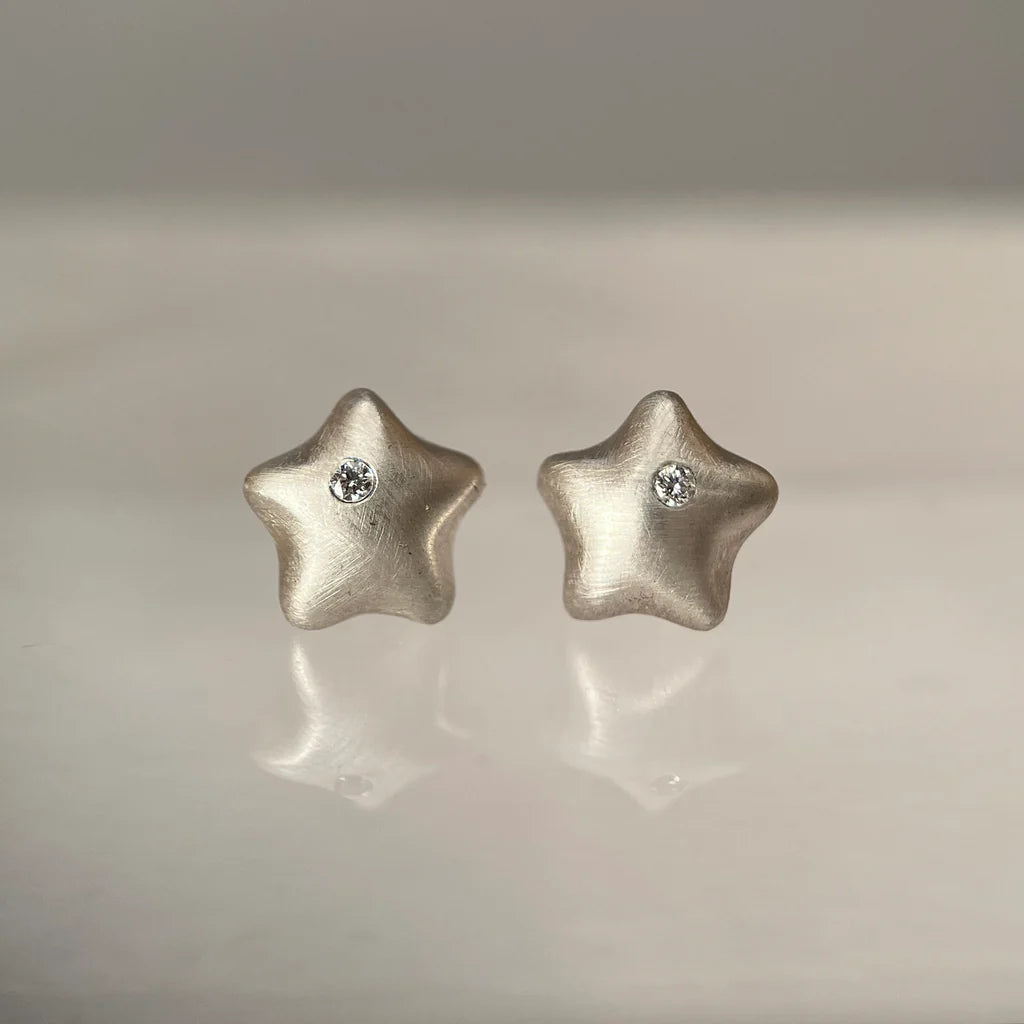 Puffy Starfish Studs