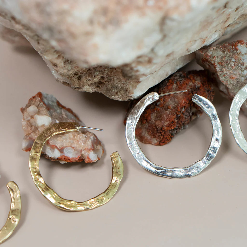 Nyx Hoops - Brass