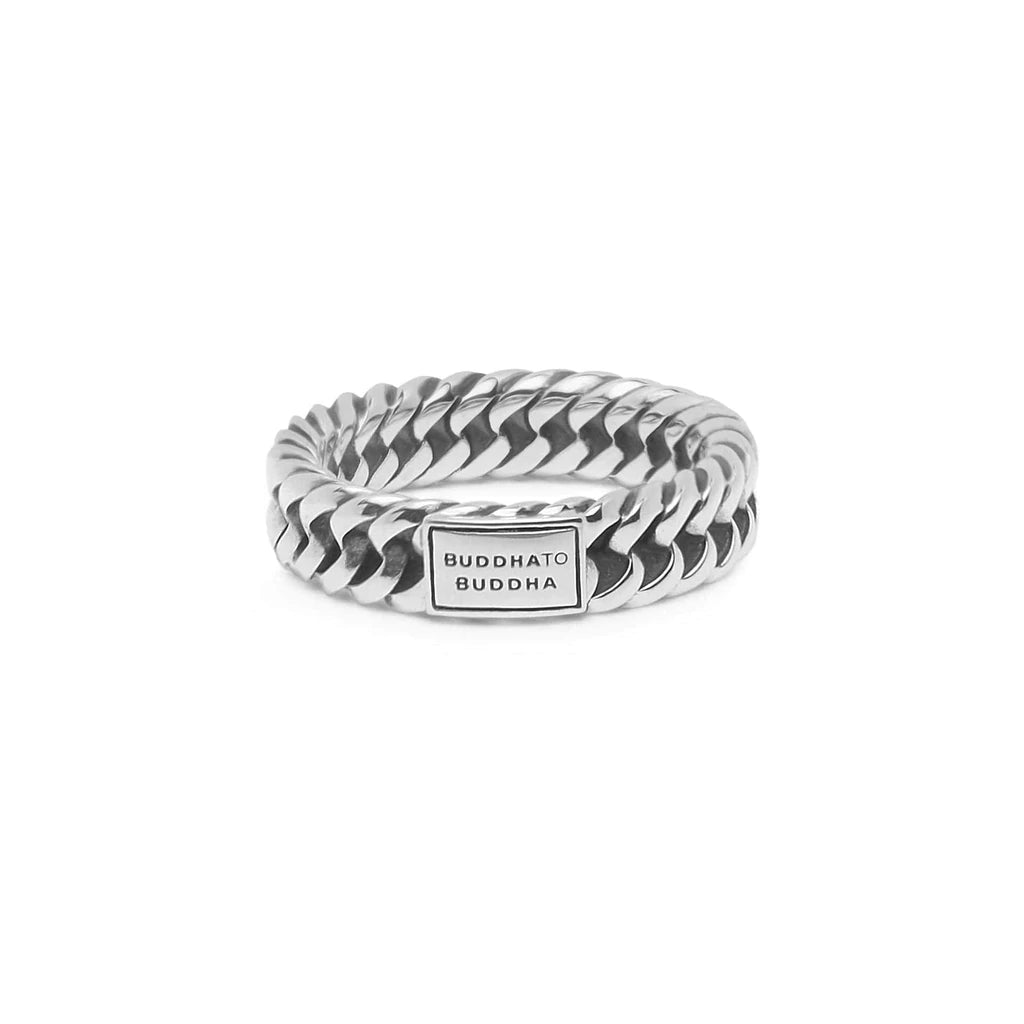 Chain XS Silver Ring