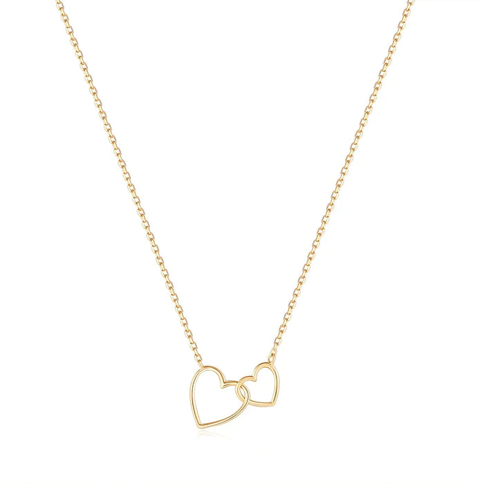 Juliette Interlocked Hearts Necklace