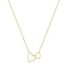 Juliette Interlocked Hearts Necklace