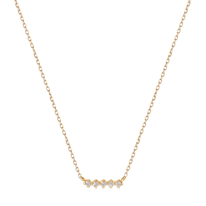 LUCKY | Lab-Grown Diamond Wishbone Necklace