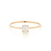 Hera - Opal Solitaire Ring