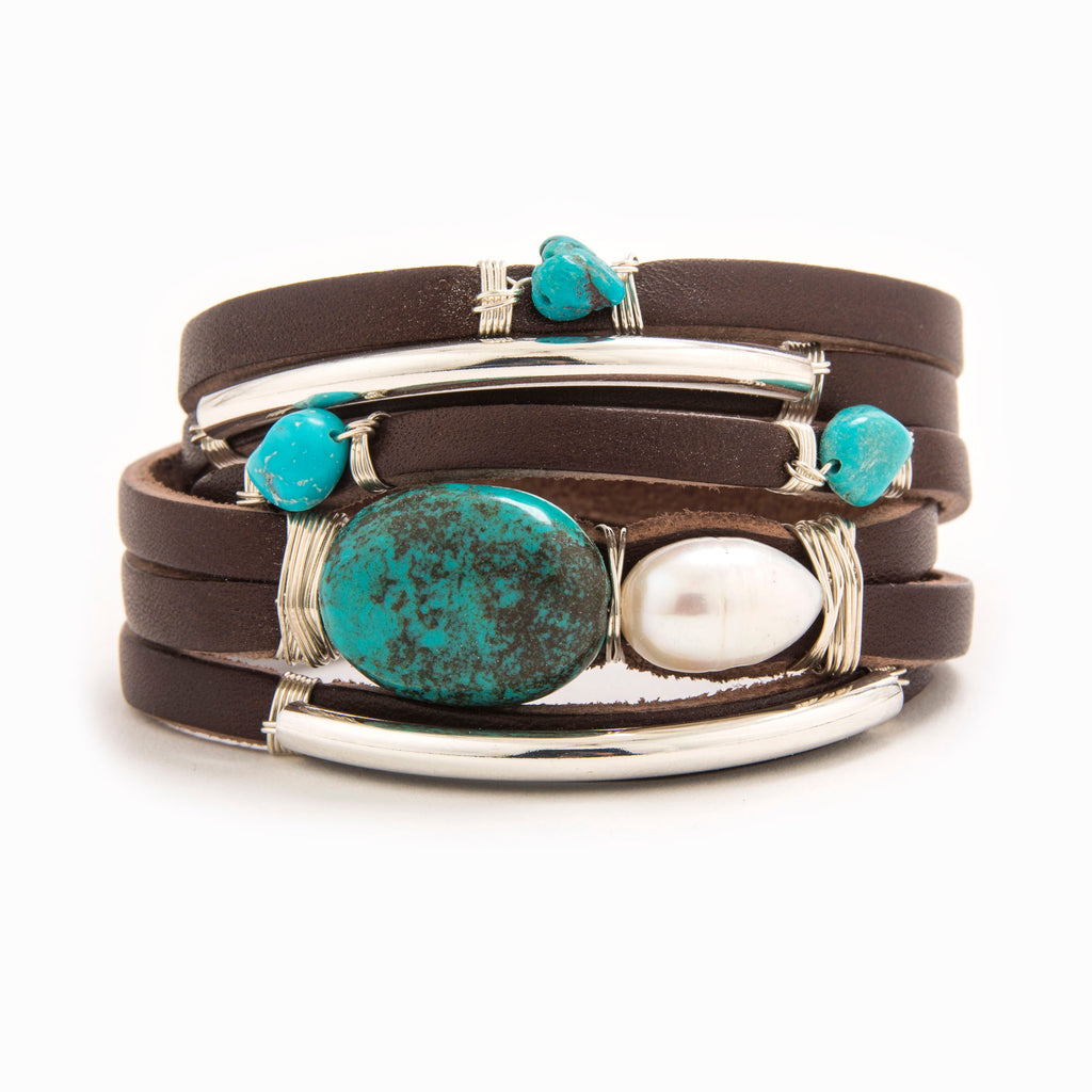 Maloya leather bracelet