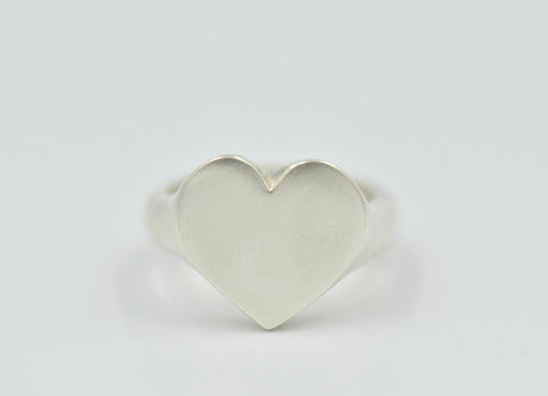 Solid Love Signet Ring