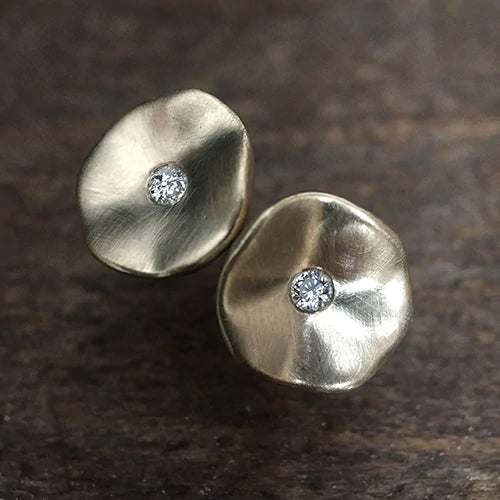 Seed Studs - Sterling Silver
